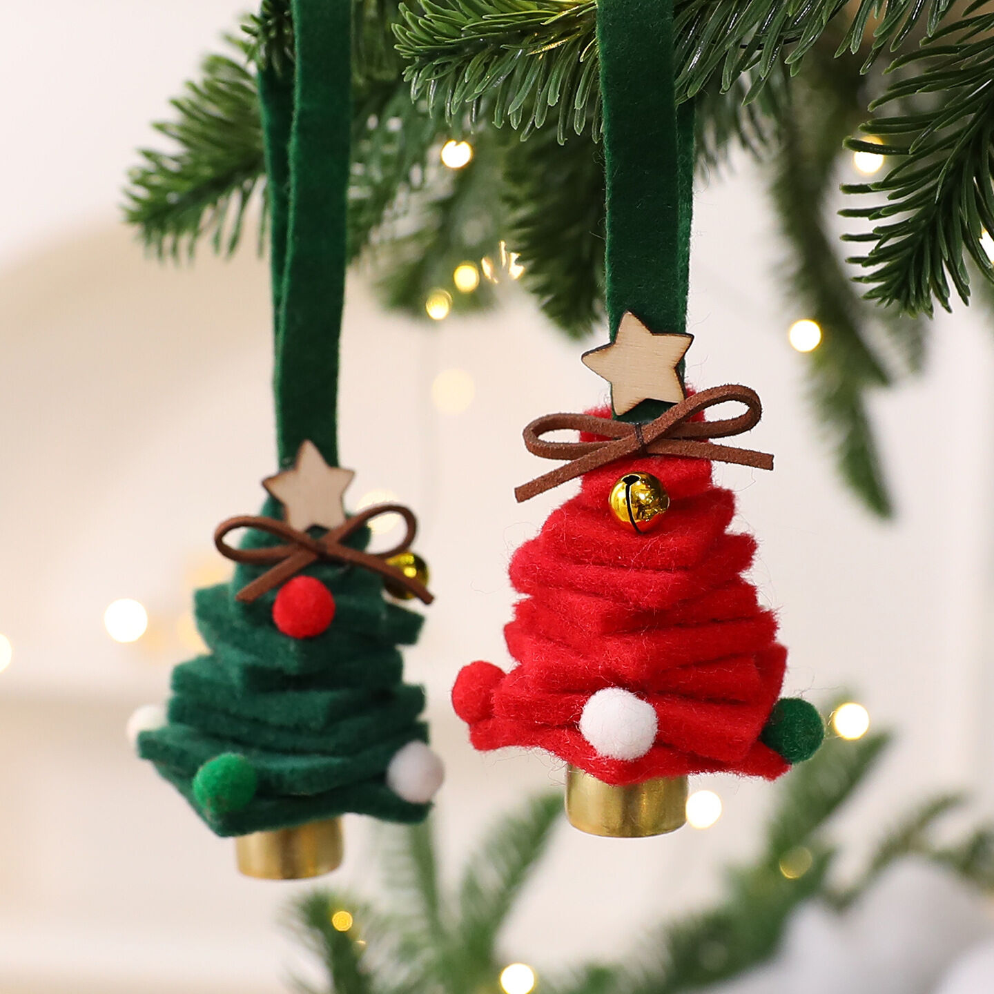 1 Piece Classic Christmas Tree Wool Felt Party Supplies 2