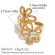 Gold Color/One Size/Ring Style 10 Picture10