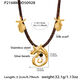 P2168-Gold Necklace 41+5Cm Picture3