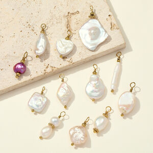 1 Piece Gorgeous Irregular Shape Fresh Water Pearl Women's Pendants h5 Picture4