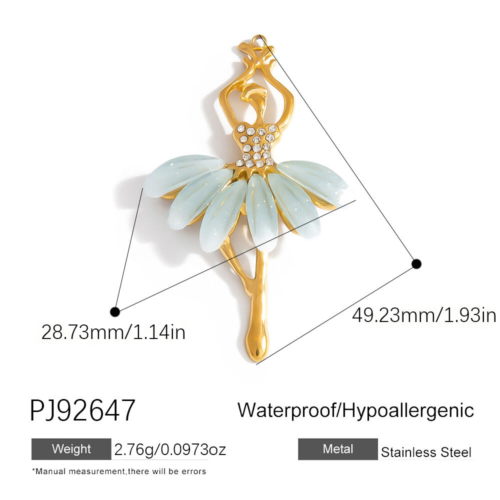 1 Piece DIY Bow Knot Turtle Circle Butterfly Moon Shell Stainless Steel Waterproof Pendant h5 