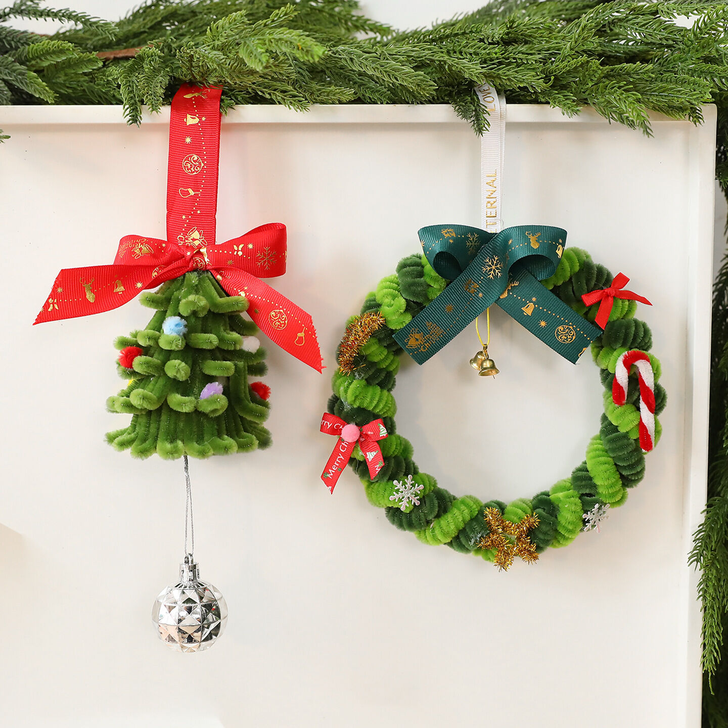 1 Piece Christmas Twist Handmade Polyester Party Supplies 2