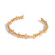 Colore oro/Taglia unica/Bracciale stile 5 Immagine5