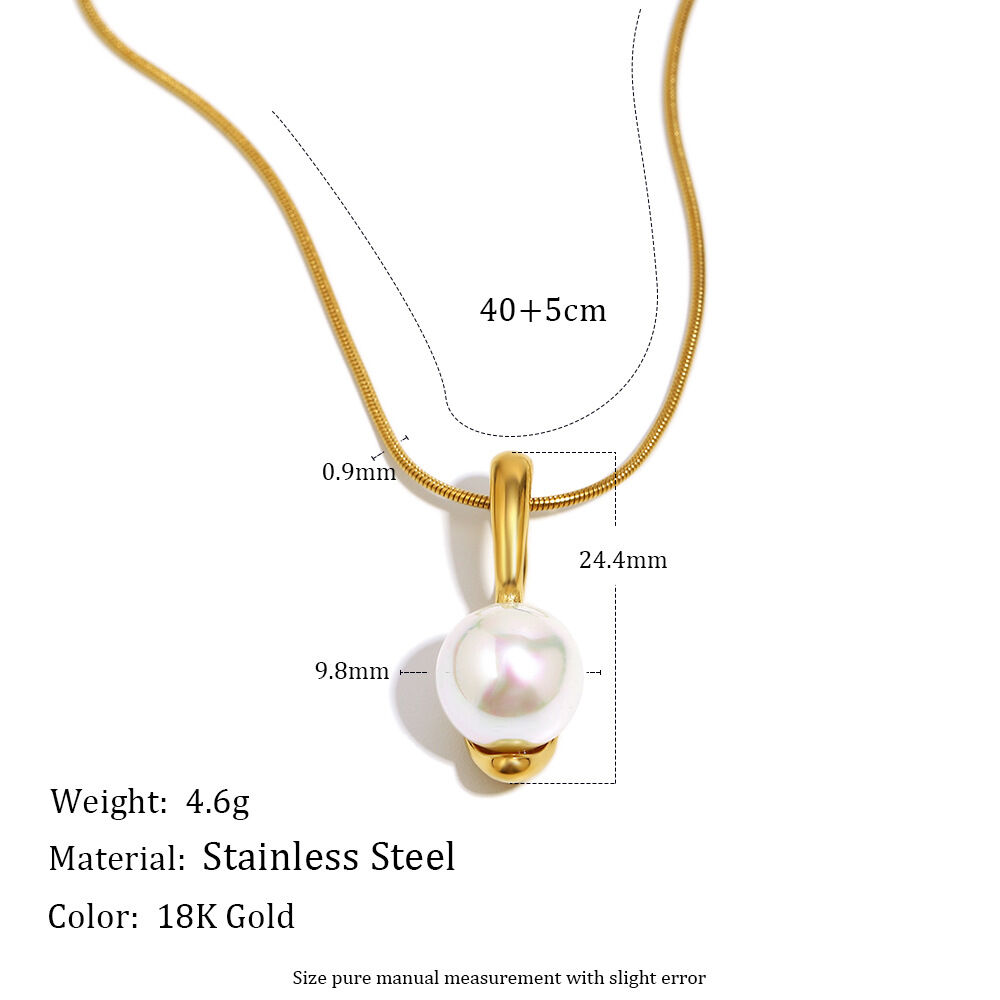 1 Pair Simple Series Daily Irregular Shape Stainless Steel Waterproof Women's Jewelry Sets h5Picture4