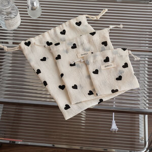 1 Piece Simple Heart Jewelry Bag h5 Picture2