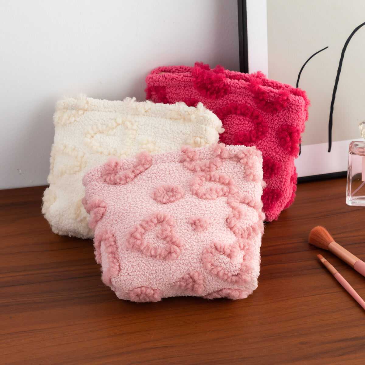 1 trousse de maquillage en peluche Sweet Heart h5 Image2