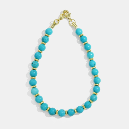 1 Piece Retro Beads Natural Stones Phone Chain