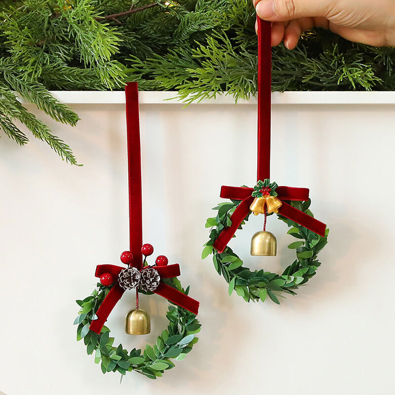 1 Stück klassische Weihnachtsgirlande aus PVC Partyzubehör