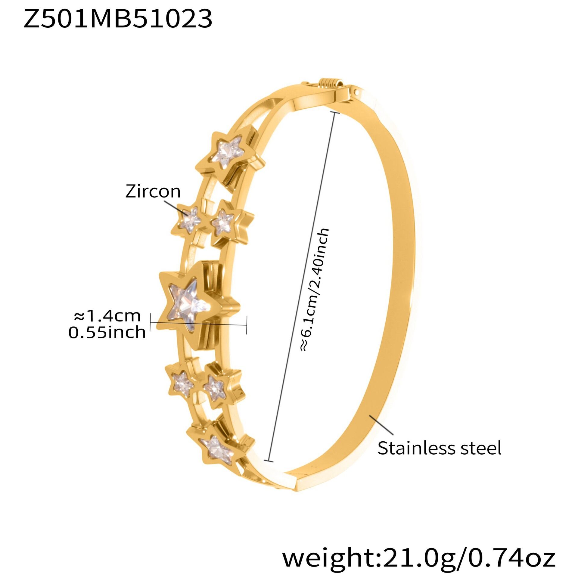 Z501-Gold Bracelet Picture2
