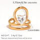 Gold Color/One Size/Ring Type 5 Picture5