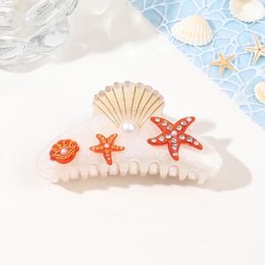 1 Piece Luxurious Series Vacation Turtle Acrylic Women's Hair Claws h5