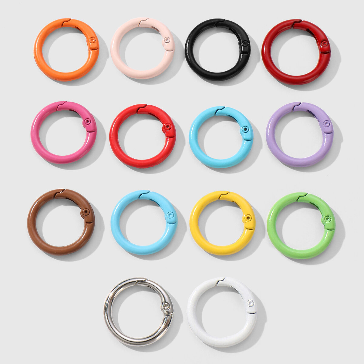 1 pakket DIY sleutelhangers componenten