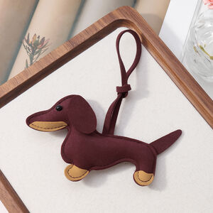 1 Piece Cute Dachshund Cartoon Bag Charm h5 Picture6