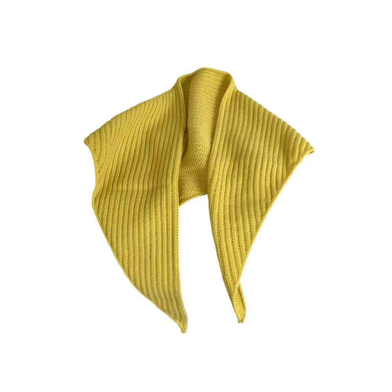 1 Piece Cozy Solid Color Hollowed-out Polyester Women's Winter Scarves 
