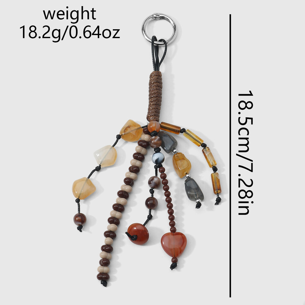 1 Piece Gorgeous Irregular Shape Beads Star Resin Women's Bag Charms h5Picture2