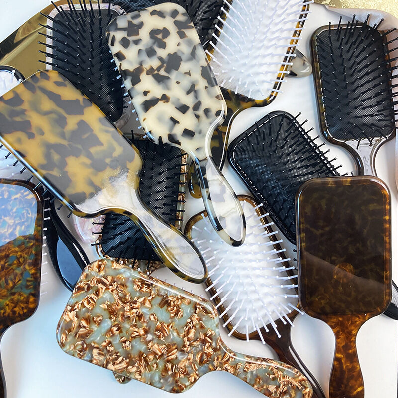 1 Piece Acetate Cushion Hair Brush h5Picture2