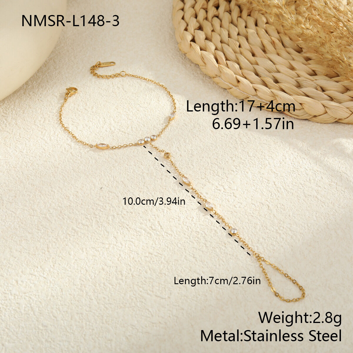 Nmsr-L148-3 Golden Horse Eye Shape Picture2