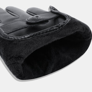 1 Pair Solid Color Hollowed-out PU Women's Gloves h5 Picture4