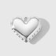 Un accesorio de corazón de encaje plateado Imagen7