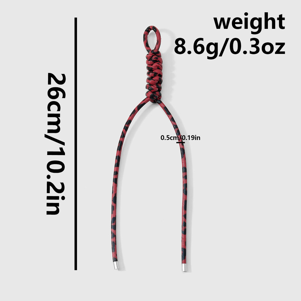 1 Piece Casual Solid Color Twist Leather Women's Bag Charms h5Picture2