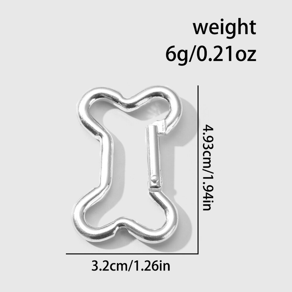 1 Pack Star Alloy Hiking Buckles & DIY keychain Buckles Picture2