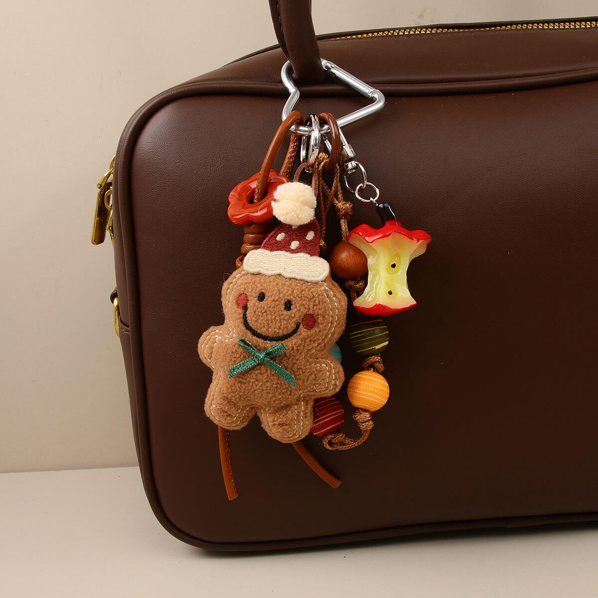 1 Piece Romantic Cute  Cherries  Christmas  Women's Bag charms h5 