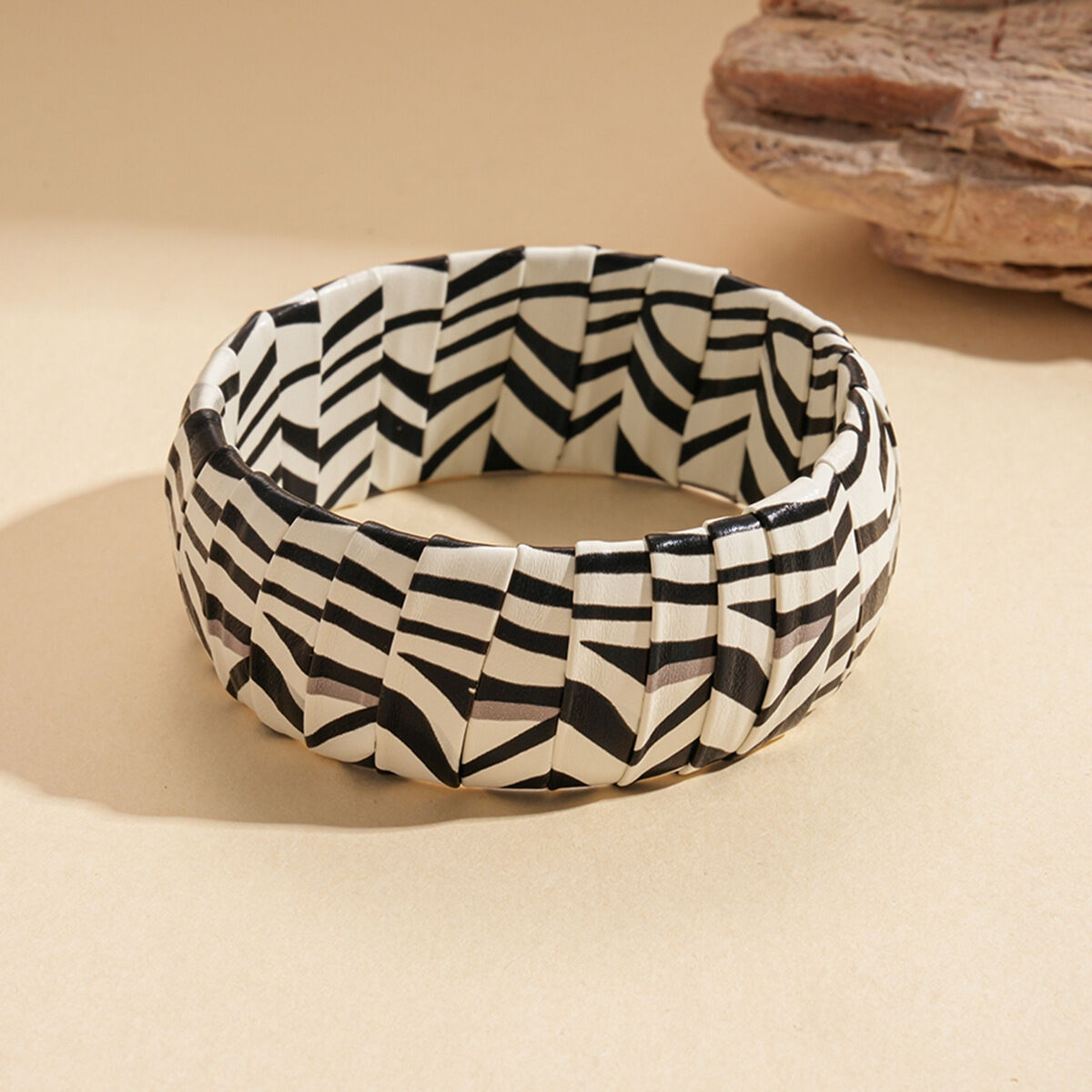 Bracelet - Zebra Stripe (Wide) Picture7