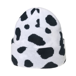 1 Piece Retro Zebra Stripes Print Knitted Hat h5