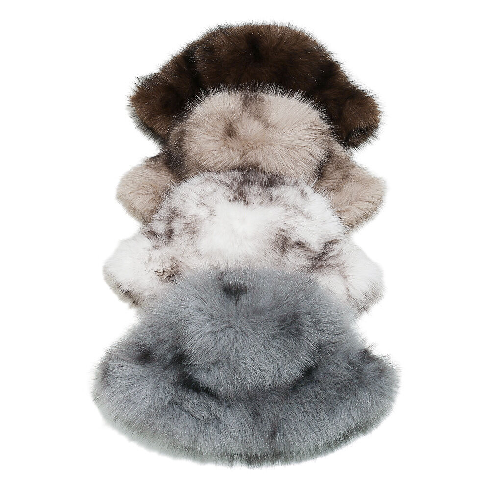 1 Piece Retro Gradient Color Plush Fisherman's Hat h5Picture3