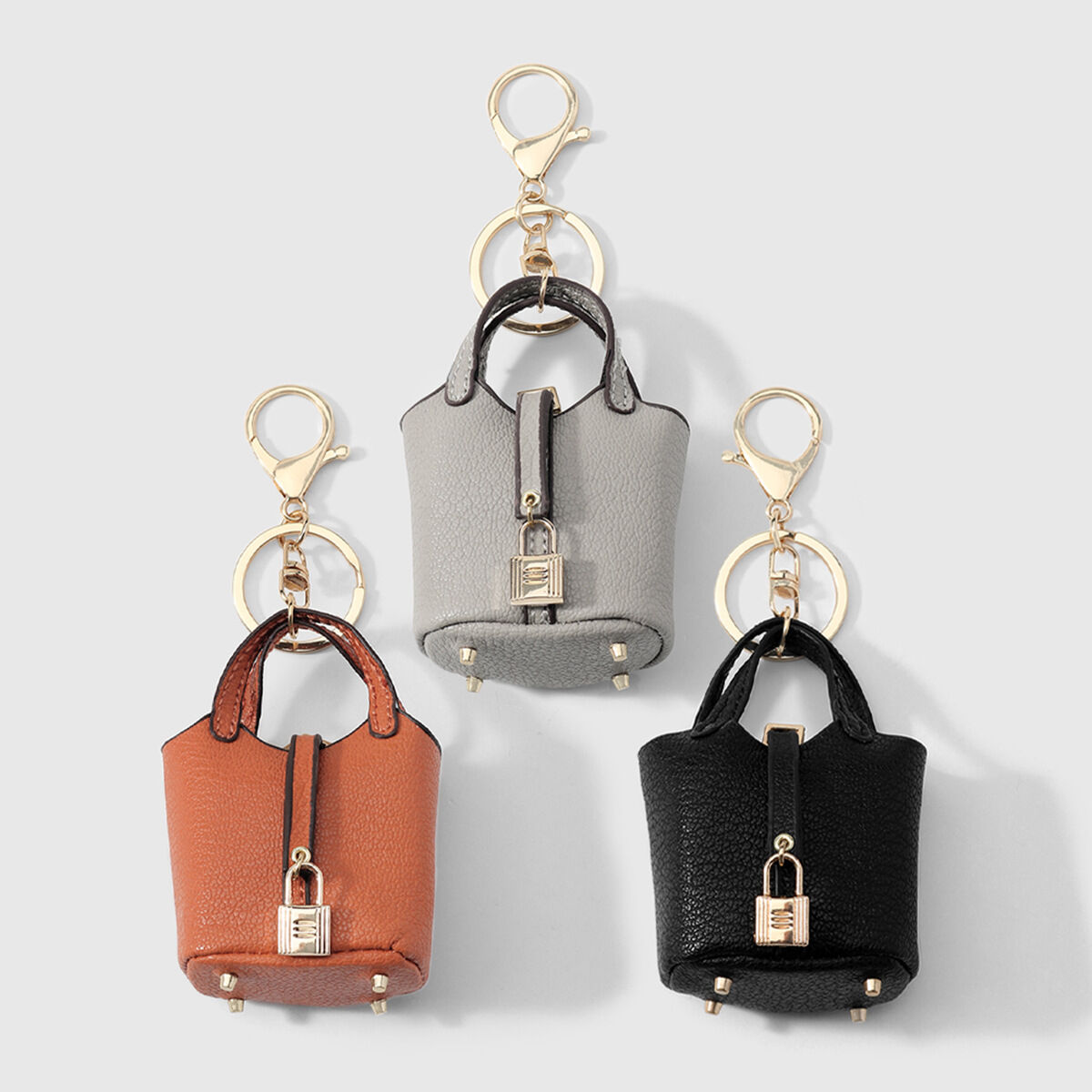 1 Piece Crafted Patchwork Leather Headphone Bag Women's Bag Charms