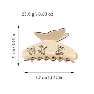 1 Piece Romantic Series Sweet Butterfly Acetate Women's Hair Claws h5 Picture4