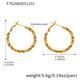 F762 - Gold Knot Earrings Picture10