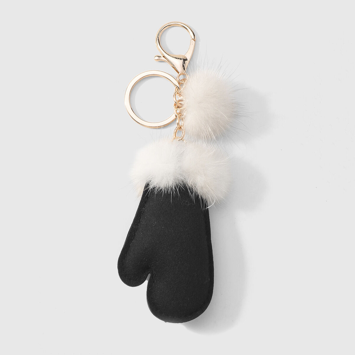 1 Black Keychain