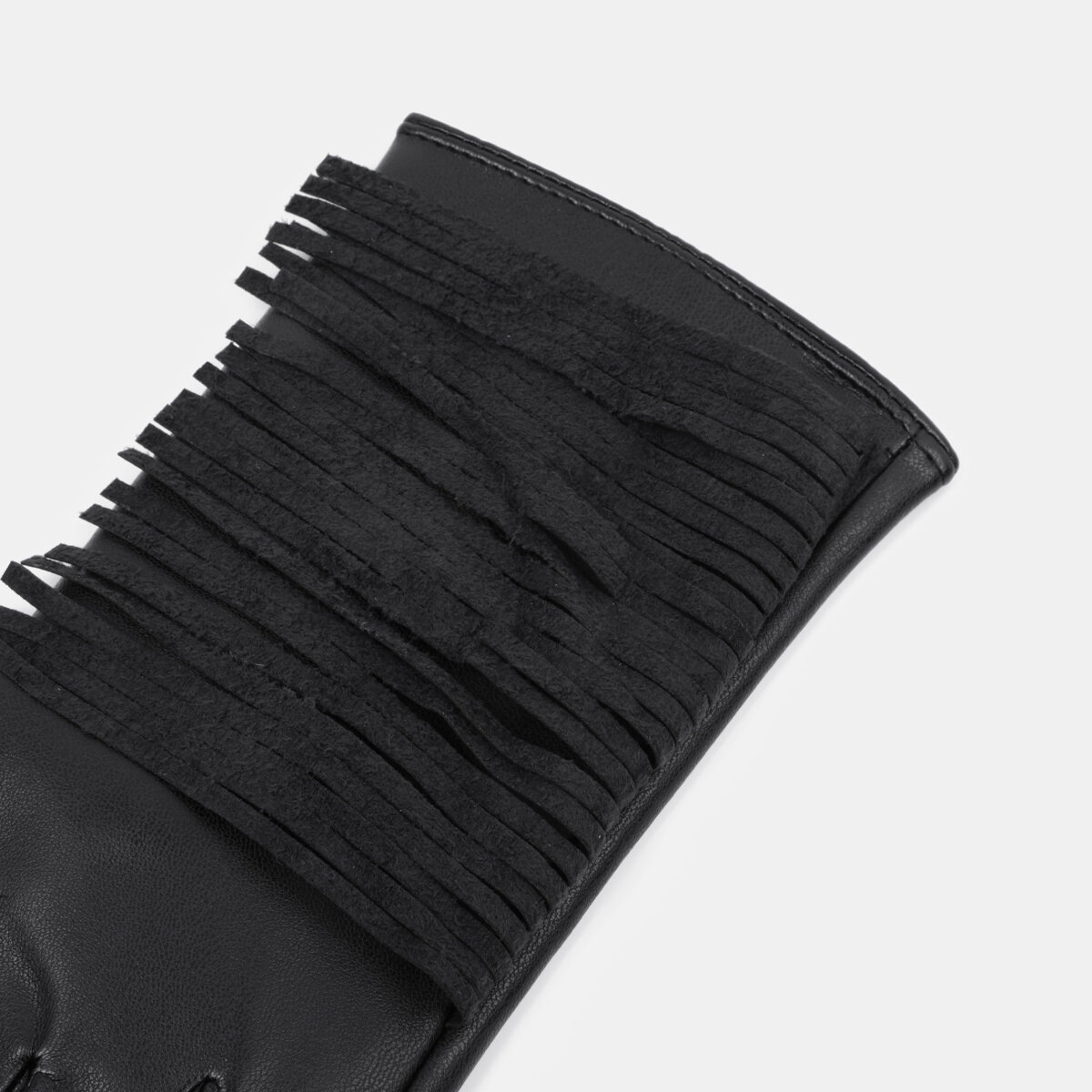 1 Pair Punk Style Tassel PU Women's Gloves h5 Picture4