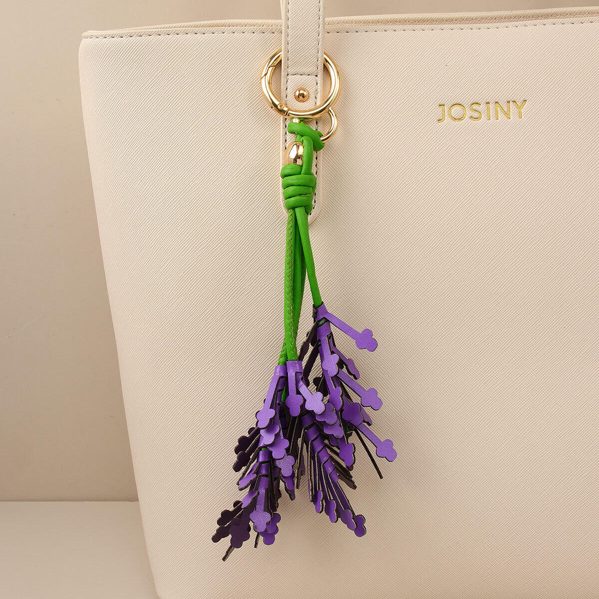 1 Piece Romantic Sweet  Fresh Purple Lavender  Women's Bag Charms