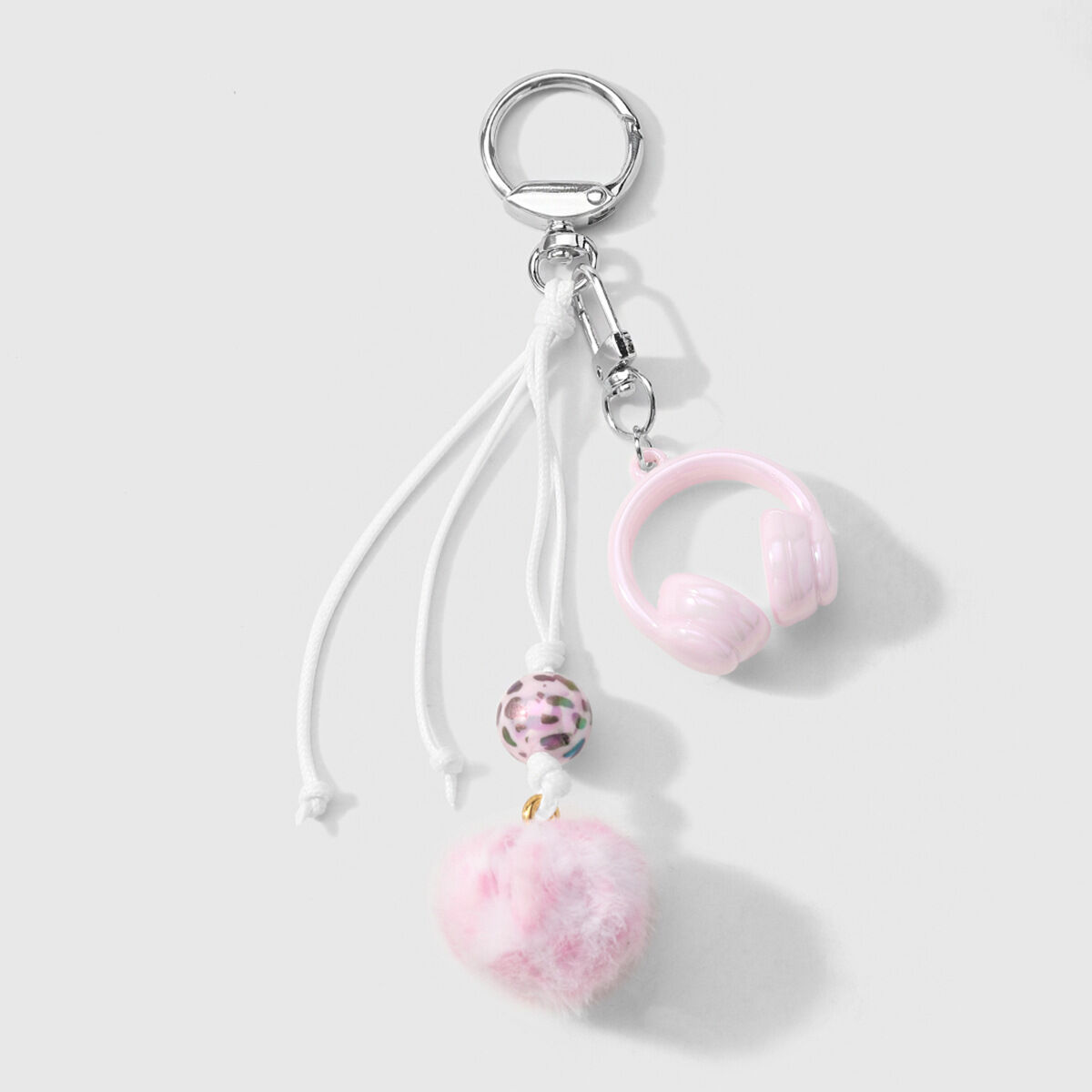 1 Pink Keychain 