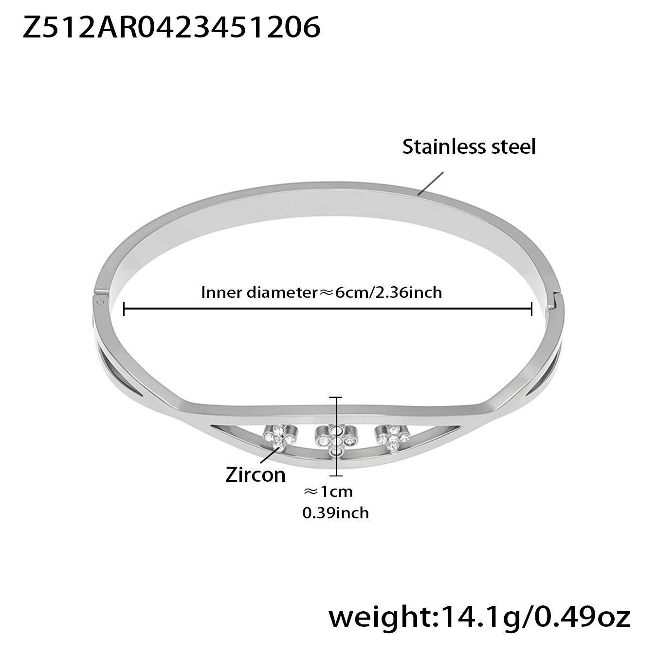 Z512 - Stahlarmband Bild2