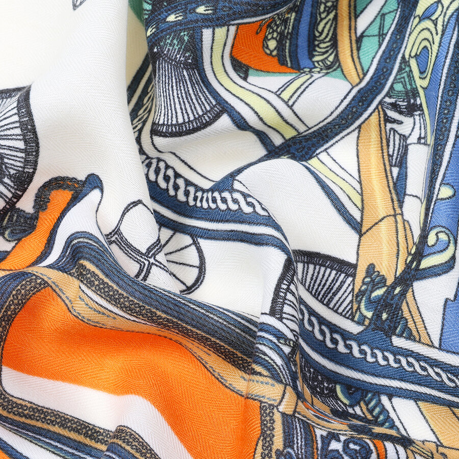 1 Piece Classic Carriage Polyester Bandana Picture8