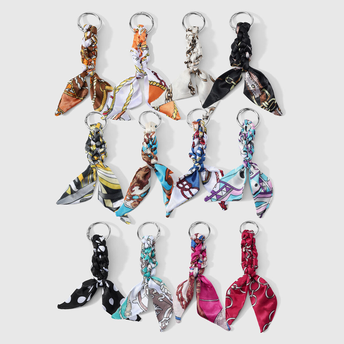 1 Piece Casual Twist Mixed Color Polyester Women's Bag Charms