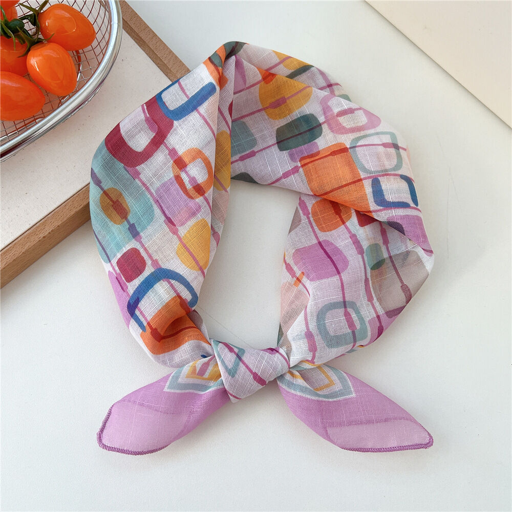 22 Cotton - Circuit Geometric Purple Picture22