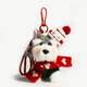 Red And White Striped Hat ~ Schnauzer Picture2