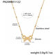 P820 - Gold Necklace 40+5Cm