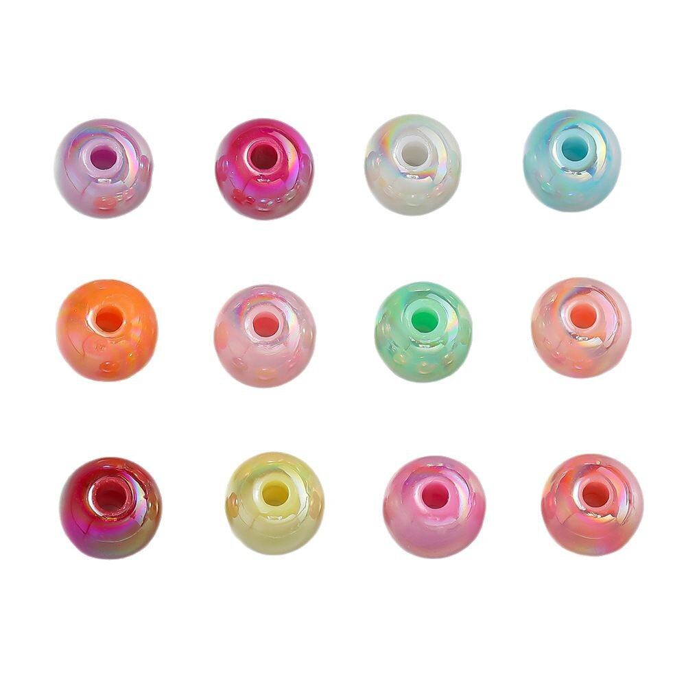Perline acriliche brillanti fai da te con colori sfumati h5Immagine5
