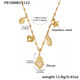 P818 - Gold Necklace 40+5Cm Picture3