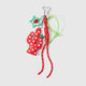 1 Red Cactus Keychain