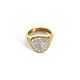 Gold Triangular Diamond Ring/No. 8 Picture10
