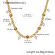 Txp496 - Gold Necklace 39+5Cm
