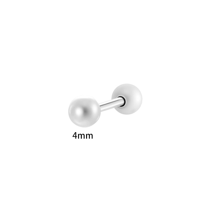 Simple Imitation Pearl Women's Piercing Earrings h5 Picture2