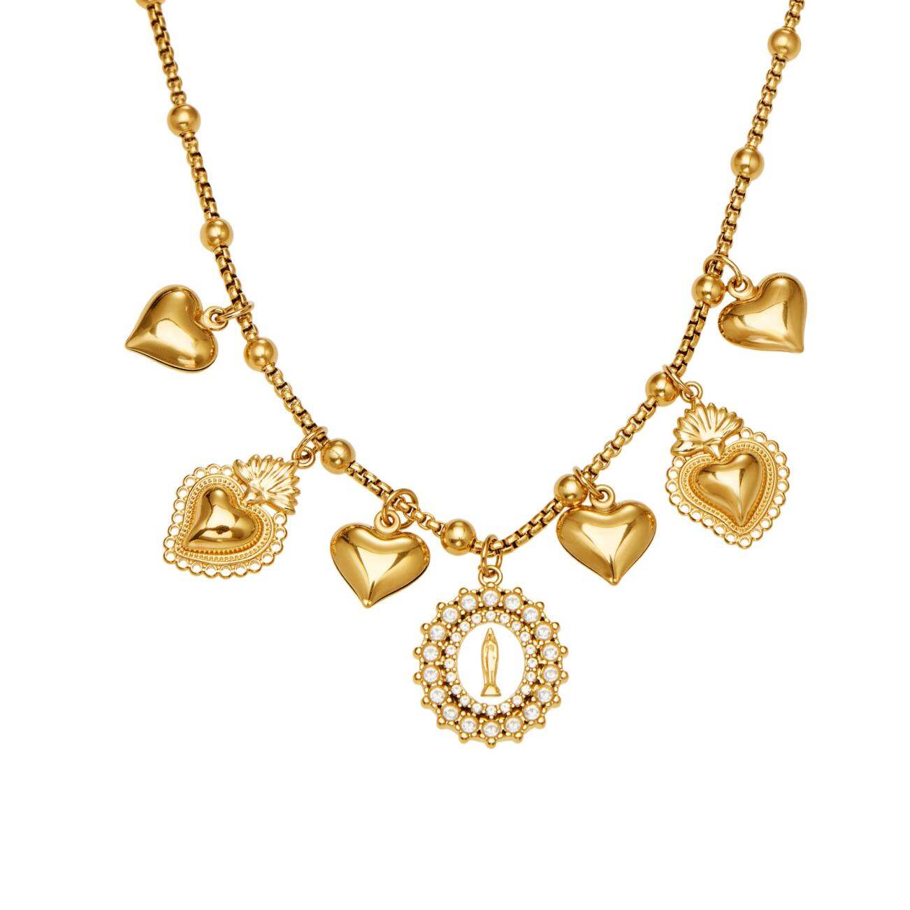 P904 - Gold Necklace 40+5Cm Picture2