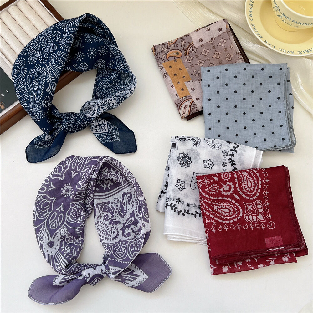 Stilvolles Damen-Bandana aus Polyester mit Paisley-Muster